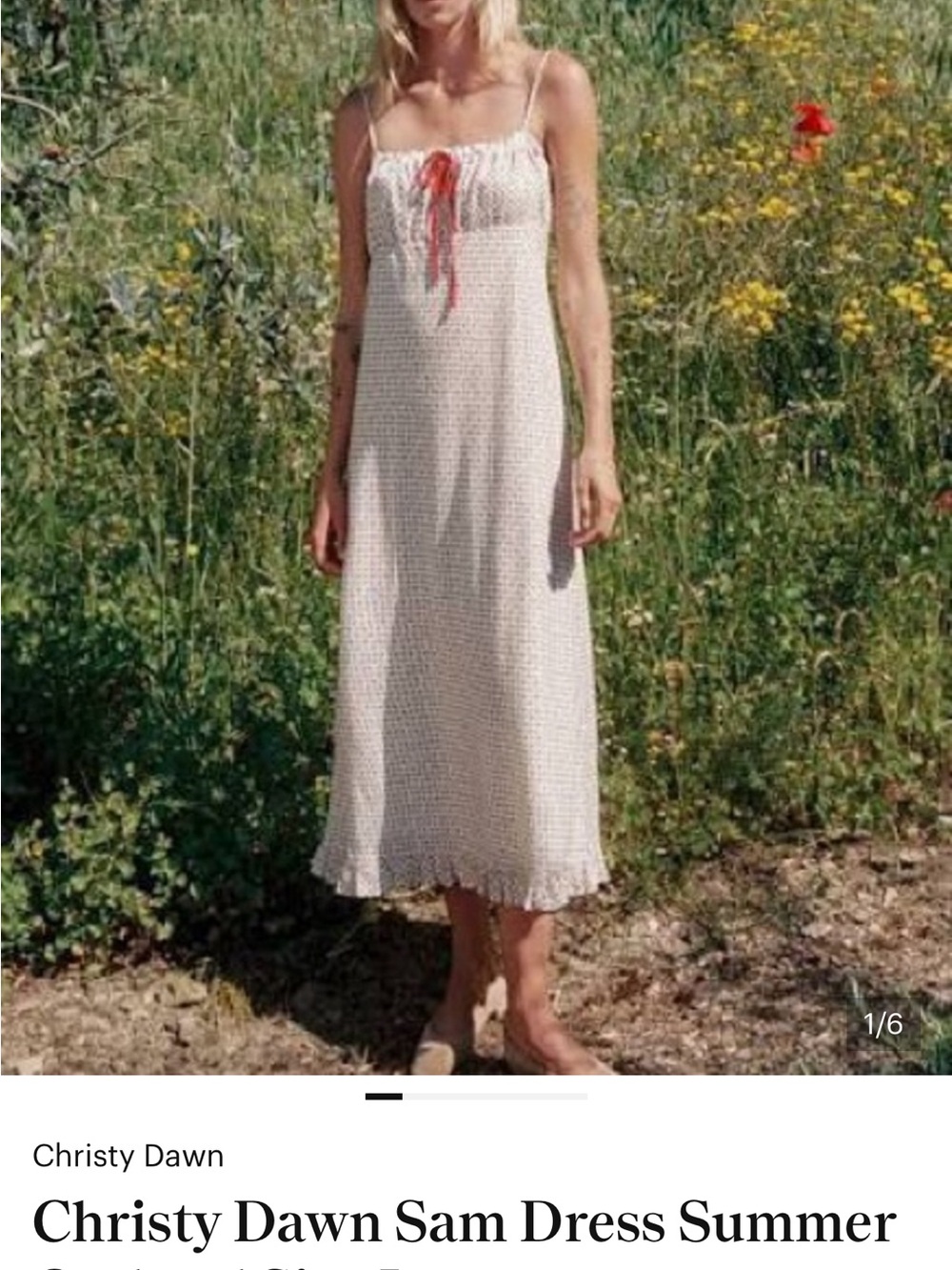 Christy Dawn Sam Dress